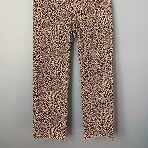 H&M Cheetah Print Jeans